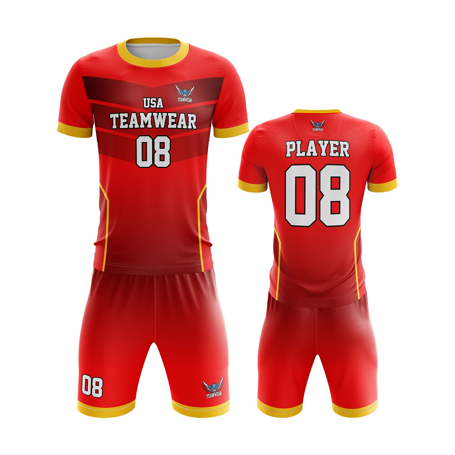 Soccer Uniform Red from Hash International