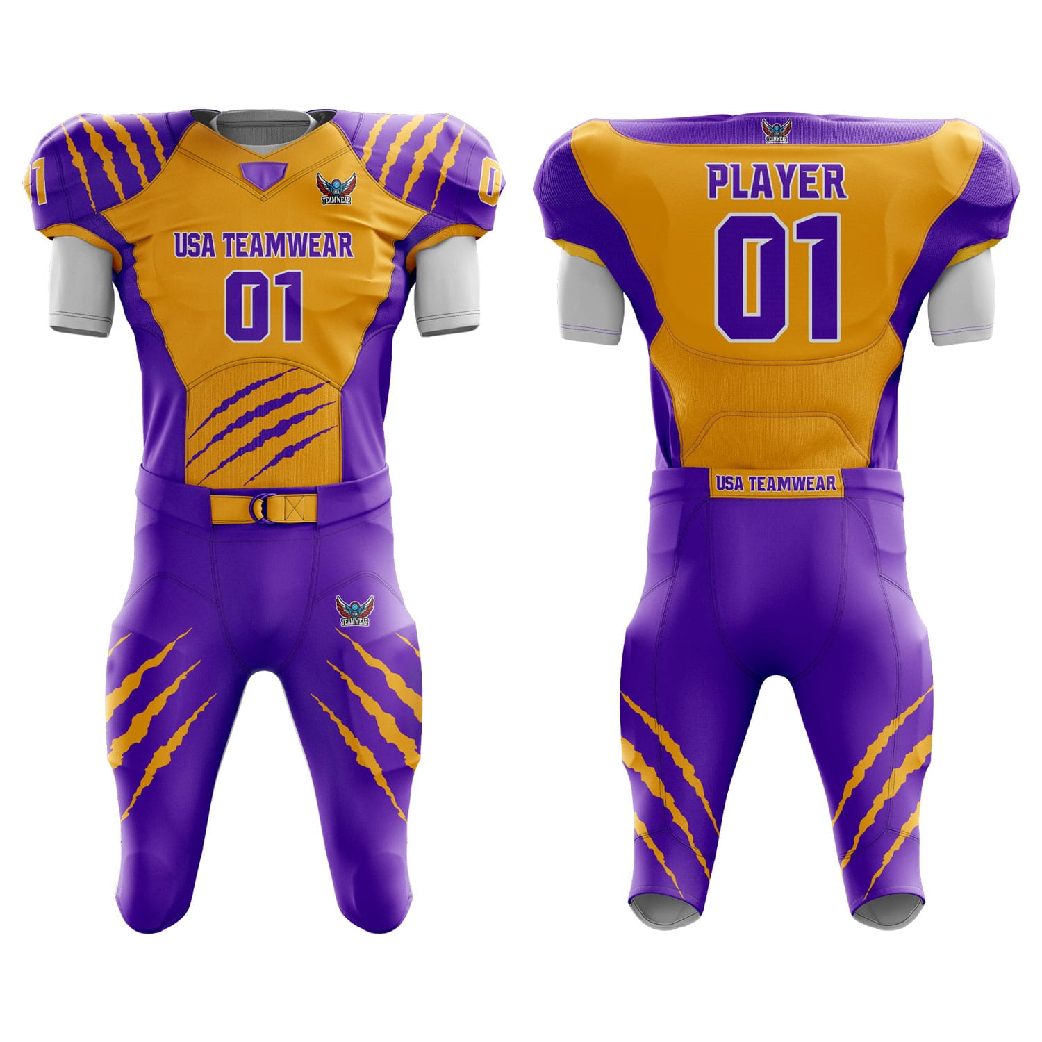 American Football Uniforms from Hash International