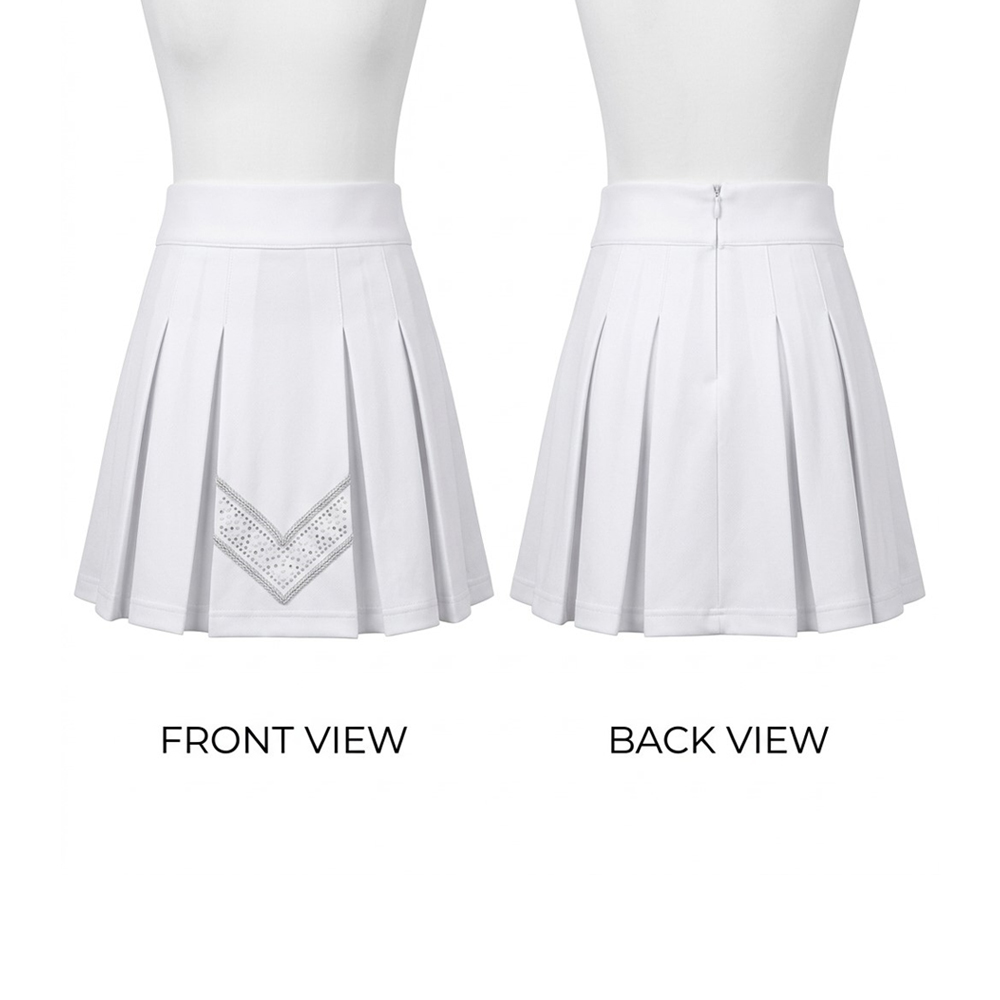 Cheerleading competition skirts from Hash International