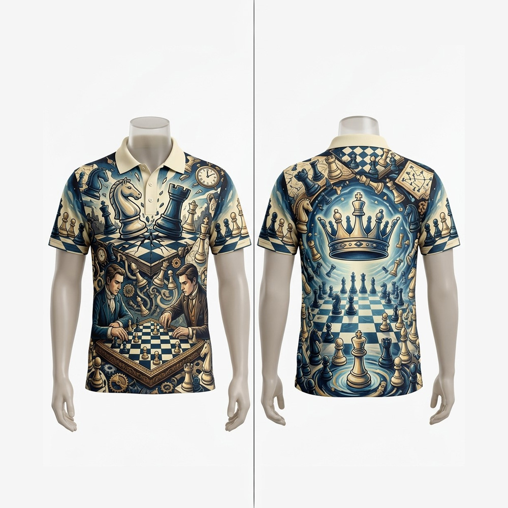 Chess-Polo-Shirts-from-Hash-International