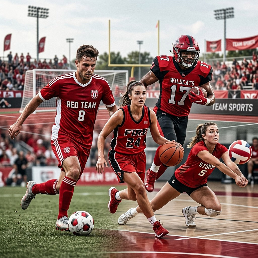 Team Sports Customized Uniforms from Hash International