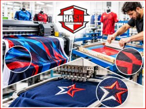 Compare sublimation vs screen printing jerseys and embroidery